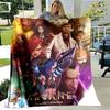 Arcane Throw Blanket Lol League of Legends Soft Cover Lightweight Warm Anime Cartoon Game Flannel Blanket for Kids' Room Bedroom