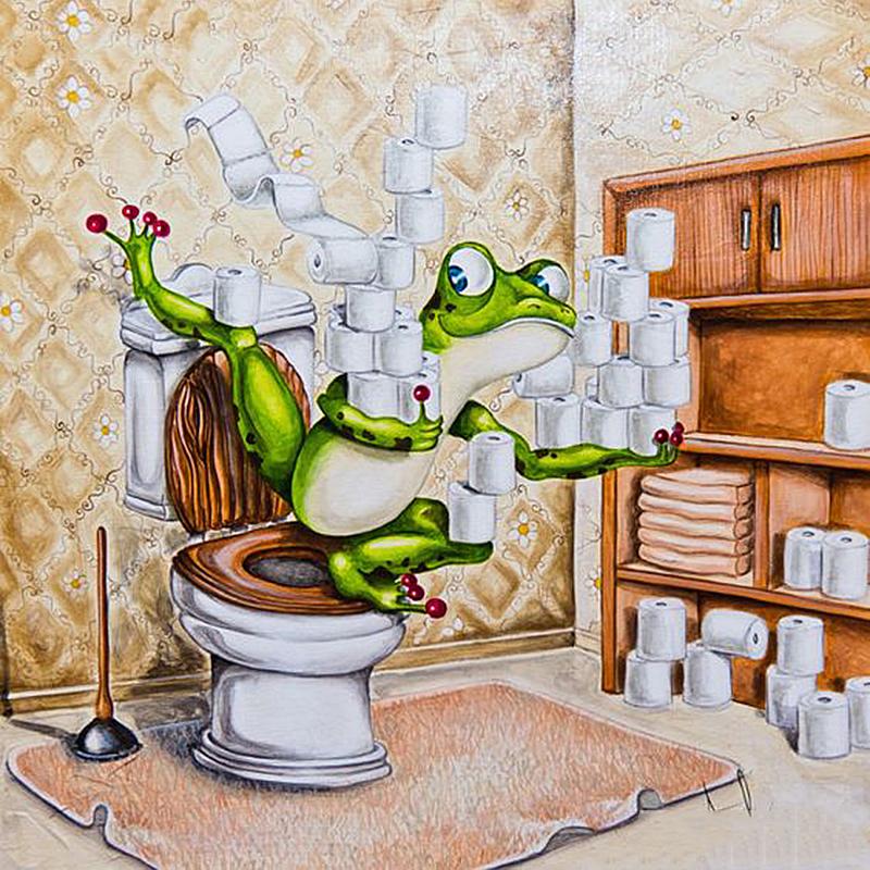 

5D Алмазная картина Мозаика Акробатическая лягушка Квадратная/круглая Алмазная вышивка Подарок или украшениеbed