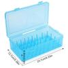 Sewing Threads Storage Box Transparent Bobbin Case for Easy Needle Wire Organizing Durable Ideal for Sewing Reels
