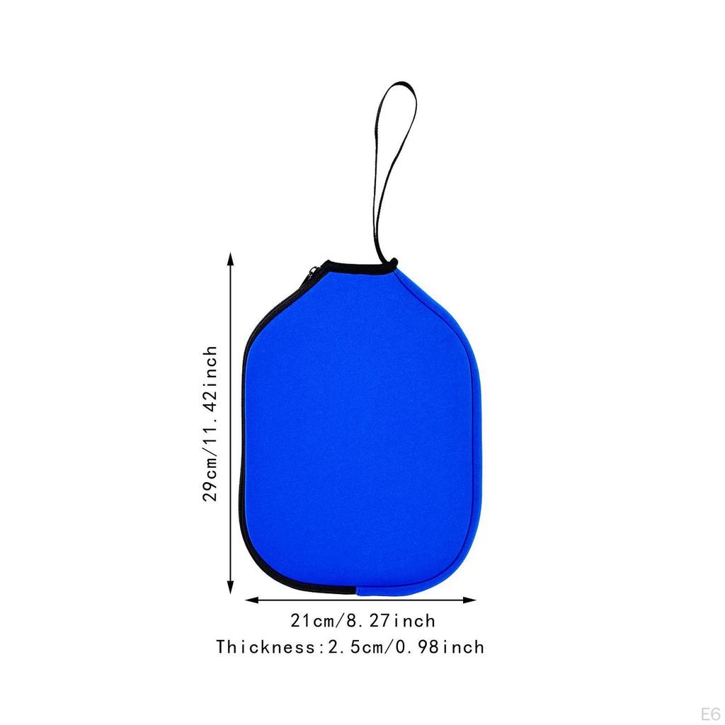 Neopren Paddelskydd Pickleball Huvudtillbehör Träningsbordtennisfodral med