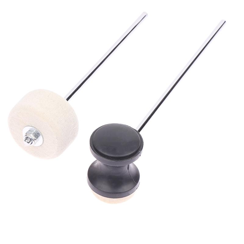 Bass Drum Pedal Beater Percussion Marching Band Accessory Metal Shaft Bass Drum Pedal Mallet Drum Upgrade Replacement
