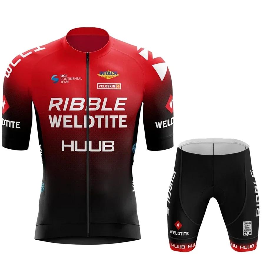 Cycling Equipment Men's Mtb Clothing Jersey  Clothes Sports Set Tricuta Pro 2022 Professional Shirt Bib Pants Gel