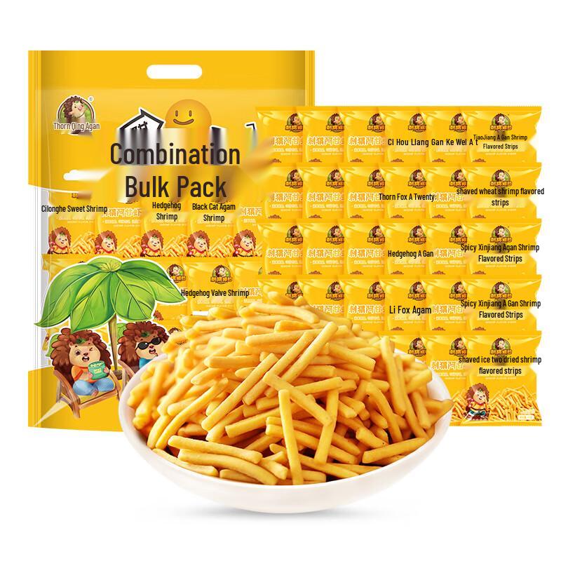 Hedgehog Agan Shrimp Flavor Snack Sticks