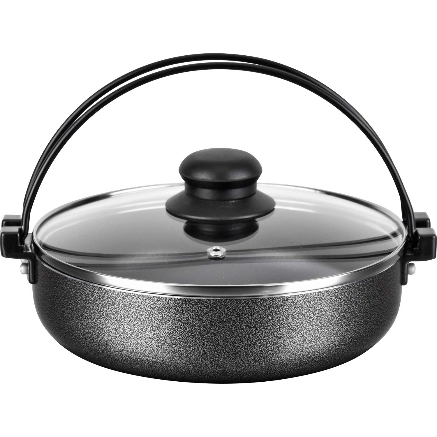 Wahei Freiz Sukiyaki Pot, 20cm, for 1-2 people, easy to clean, non-stick coating, compatible with induction and gas stoves, Takumi Jōzen RB-1687
