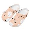 Unisex Printed EVA Garden Shoes Lightweight Breathable Slip On Clogs Beach Pool Bathroom Home Summer Indoor Outdoor Wear
