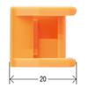 PVD lining clip 10 pieces genuine side spoiler clip for