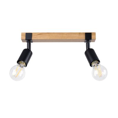 Reflektor Horizon 2 E27 Czarny  Wood Lumilo 12.519.96