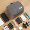 1pc Portable Cable Storage Bag Waterproof Digital Electronic Organizer USB Data Line Charger Plug Storage Bag Travel Cable Organ