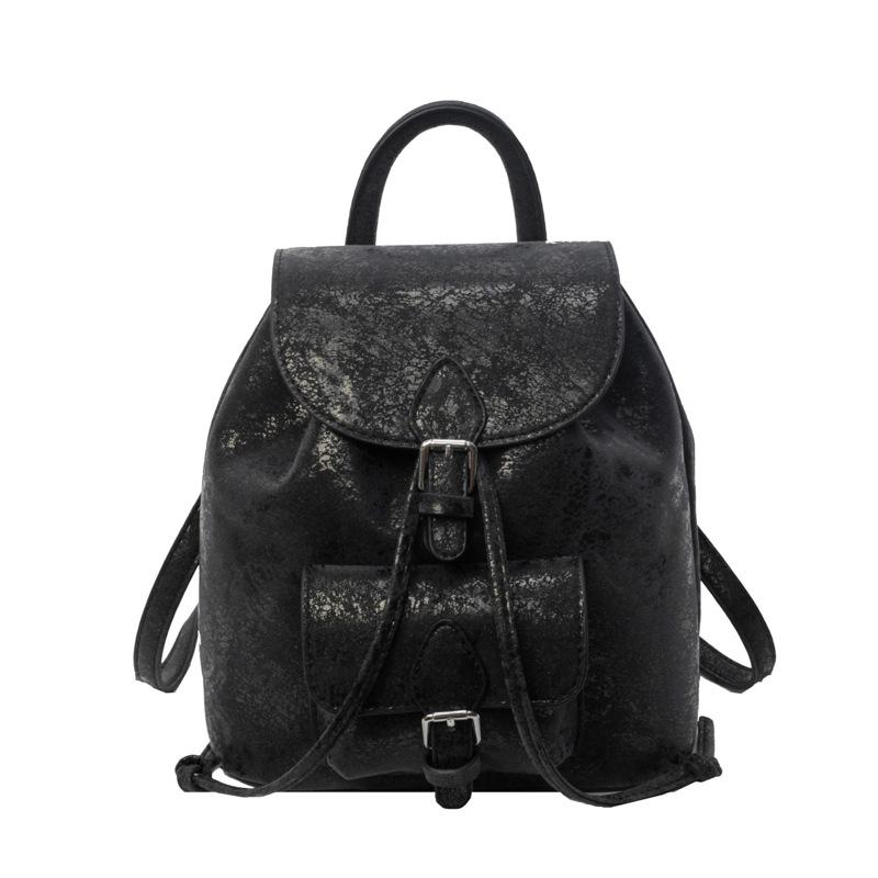 Simple Oblique Span Backpack Women's New Texture Fashionable Commuter Portable Backpack Tide