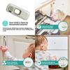 2 PCS Child Safety Cabinet Lock Security Protection Home Refrigerator Safety Buckle Baby Anti-Pinch Hand Drawer Door Locks