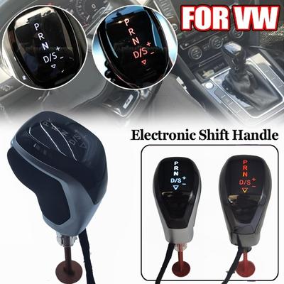LED Synchronize Display Electronic Gear Shift Knob For VW Golf 6/7 Passat B7 B8 T-roc Skoda Superb Kodiaq Octavia CC Scirocco