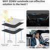 For Great Wall Haval H6 2020~2025 MK3 Car Windshield Sunshade Cover Front Window Sun Shade Visor Car Interior Accessories