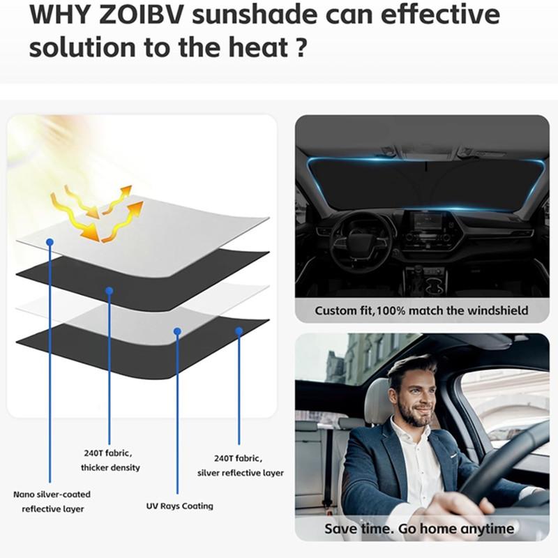 For Great Wall Haval H6 2020~2025 MK3 Car Windshield Sunshade Cover Front Window Sun Shade Visor Car Interior Accessories