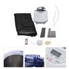 1000W 2.0L Portable Home Steam Sauna Kit Sauna Generator with 1?9 Gears Adjustment 0?99min Time
