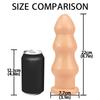 Huge Anal Plug Anal Beads Prostate Massager Anus Vagina Unisex Butt Plug Penis Anal Dilator Masturbator with Sucker Cup Sex Toys