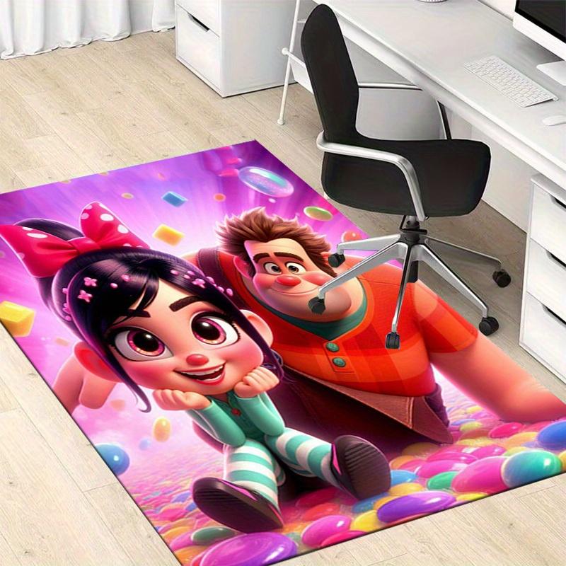 1pc Cute Cartoon Character Rug for Home Office Chair Cover Outdoor Gift Decorative Floor Matz4143