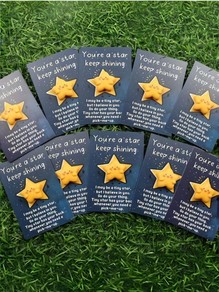 Звездочка Напоминание Подарок на День Рождения для Девушки, Жены, Внучки, Дочери, Сестер Вдохновляющий Подарок 5 SET