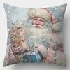 Christmas Pillowcase Office Seat Cushion Home Bedside Pillowcase