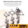 Multifunctional Aluminum Alloy Rotating Vise: Mini Drill & Grinder Bracket