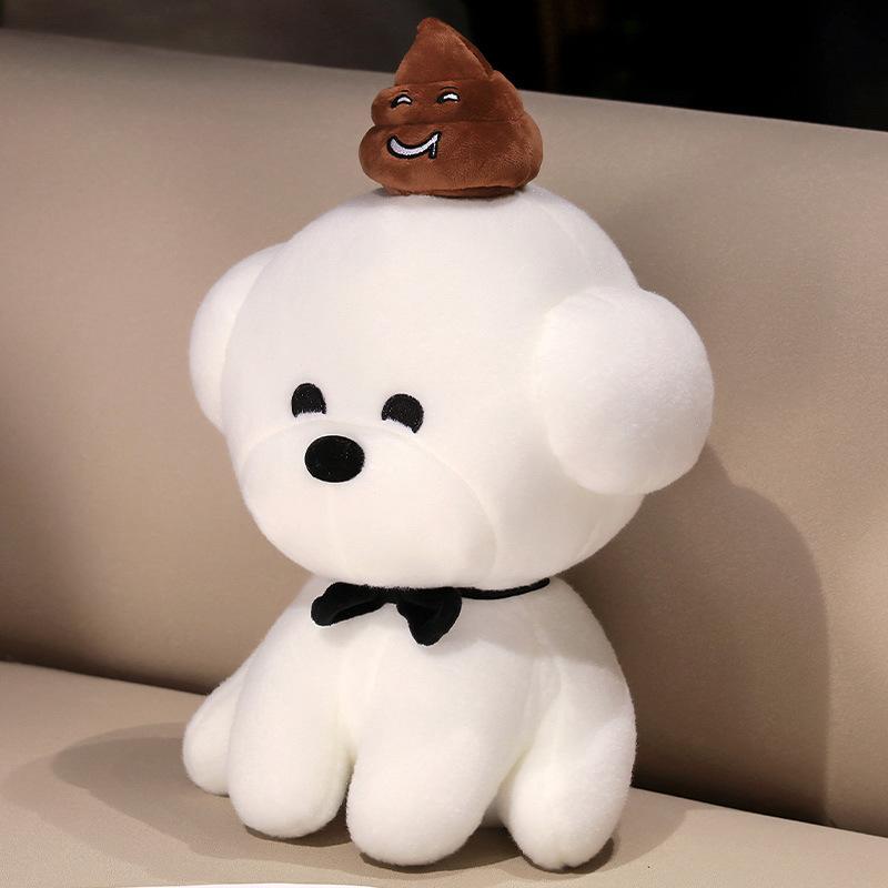 Shit Baba Puppy Doll Plush Toy Teddy Dog Doll Children's Soothing Ragdoll Men's Birthday Gift