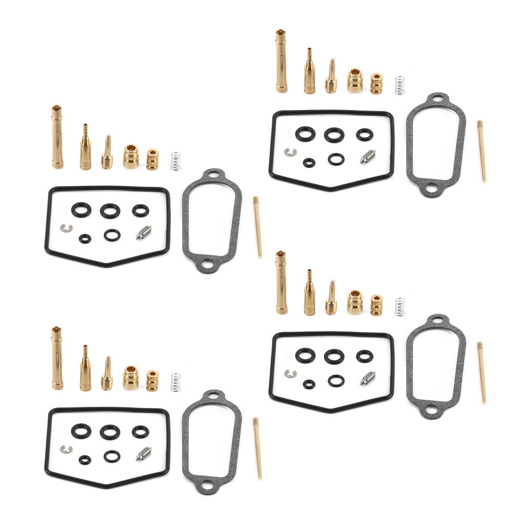 4 Sets Motorcycle Carburetor Repair Rebuild Kit KH?1213NR Fit for Honda CB400F 1975?1977