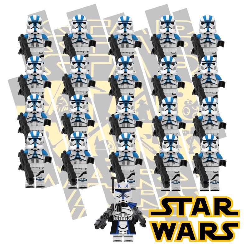 21pcs Building Blocks Toy Robot For Creative Play Compatible With Lego Star Wars Series
