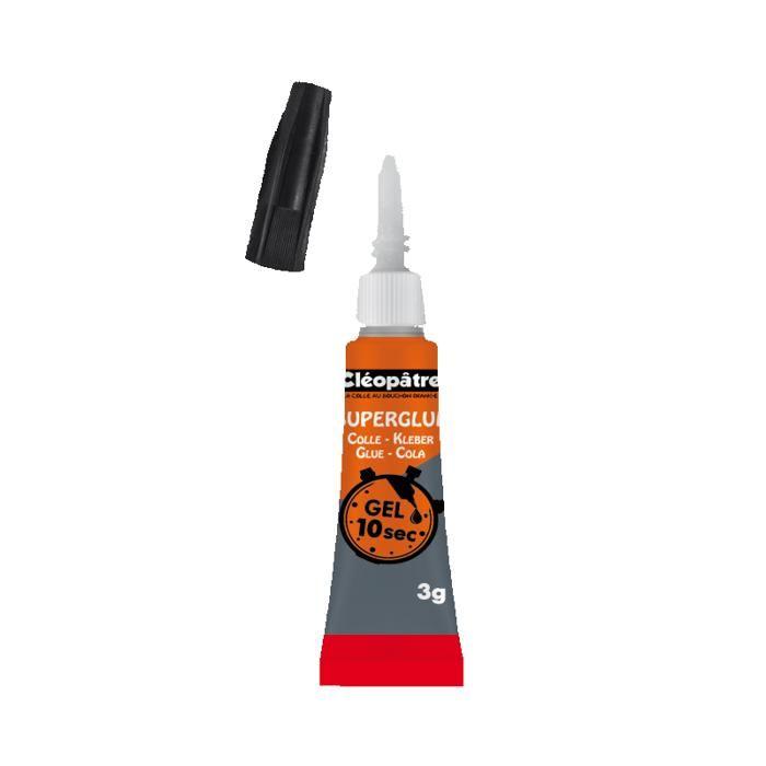Colle Super Glue Gel - 3G - Cléopâtre