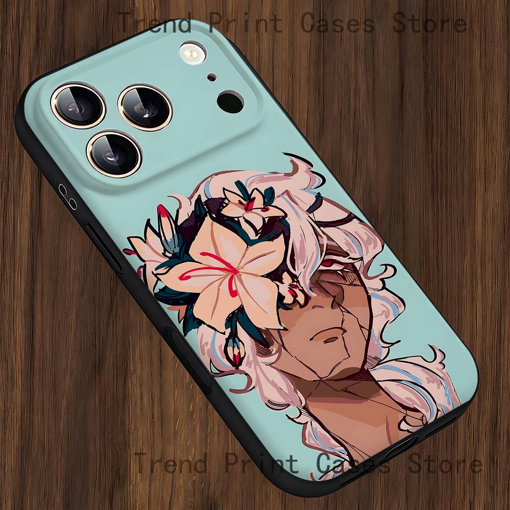 White Lily C-Cookie Phone Case For iPhone 15,16,17,13,14,11,12,Pro,Max,Plus,E,Air,Mini Protect Shell