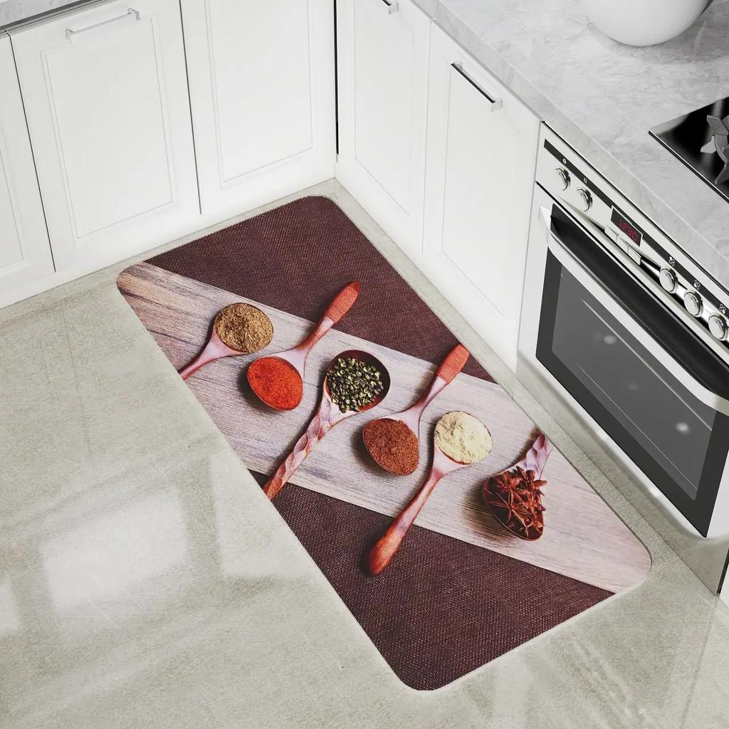 Long kitchen carpet home entrance door mat bedroom living room decoration bedside carpet corridor balcony bathroom non-slip mat