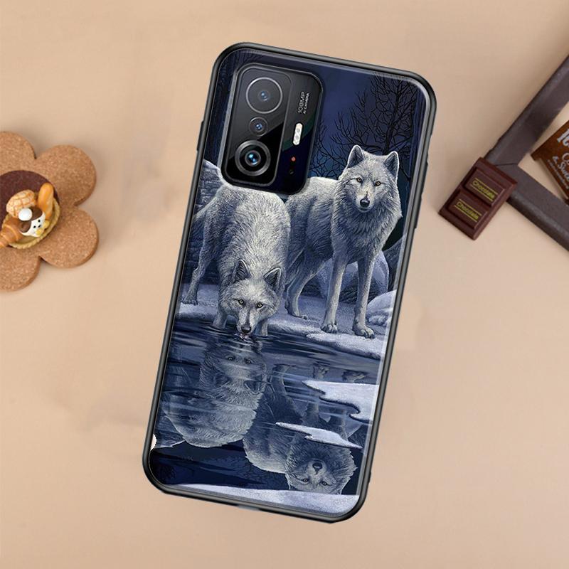 Wolf Art Case For Xiaomi 13 14 Ultra 11T 12T 13T 14T Pro POCO X7 Pro X3 X5 X6 F3 F5 F6 M6 Pro Cover