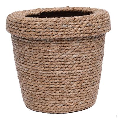 Storage Basket Woven Planter Decorative, Organizer, Home Decor Container Plant Pot