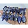 208Cts.Natural Sodalite Matched Pair Oval Cabochon Loose Gemstone 6 Pair Lot C-1525