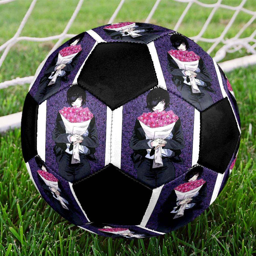 Pallone da Calcio Colorato Cucito a Macchina PVC Misura 5 Pronto per Allenamento di Squadra e Competizione Resistente Alto Rimbalzo Raffreddamento Regalo Sportivo
