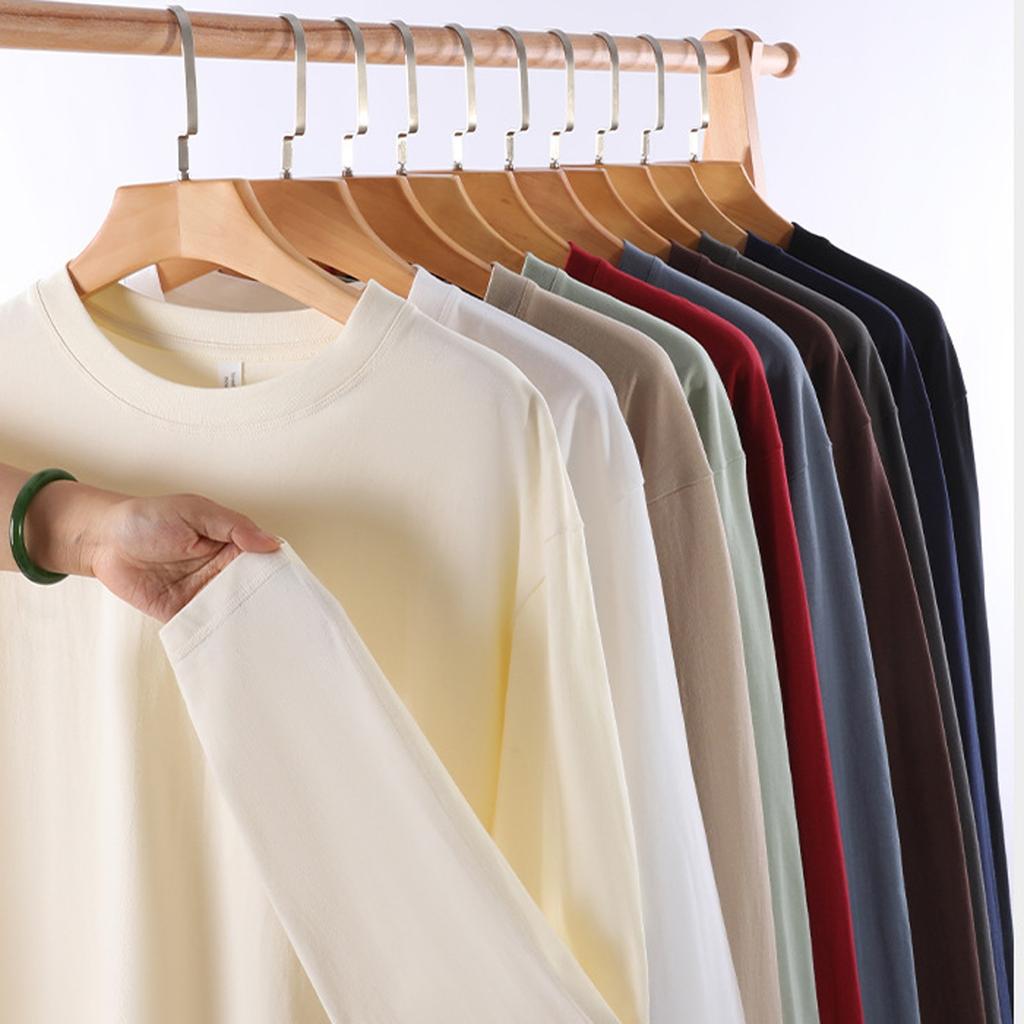 Women Top Long Sleeve T-Shirts Blouses O Neck Fit Top Spring Fashion Tunic Basic Tops