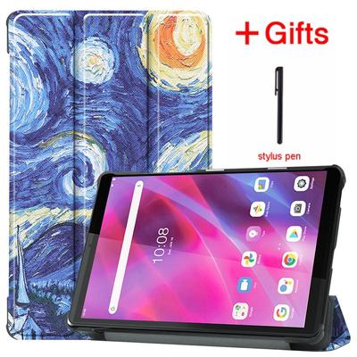 Étui en cuir pour Lenovo Tab M8 3rd Gen TB-8506F M8 FHD TB-8705F M8 HD TB-8505F, support Ultra mince, housse de tablette Fundas
