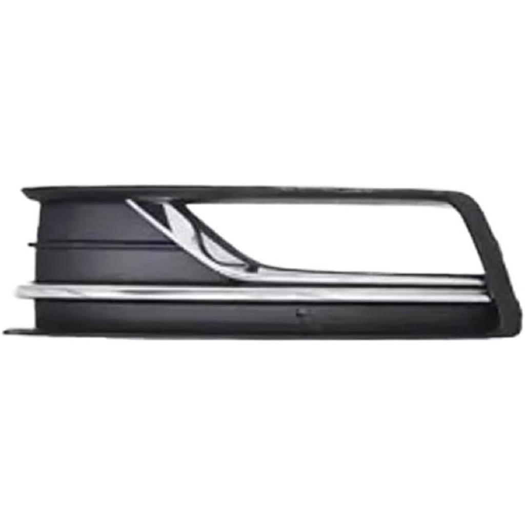 Compatible for VW Passat Nms 2016 2017 2018 Foglights Covers Car Accessories Left Right Front Bumper Fog Light Grille Cover(1 Left)