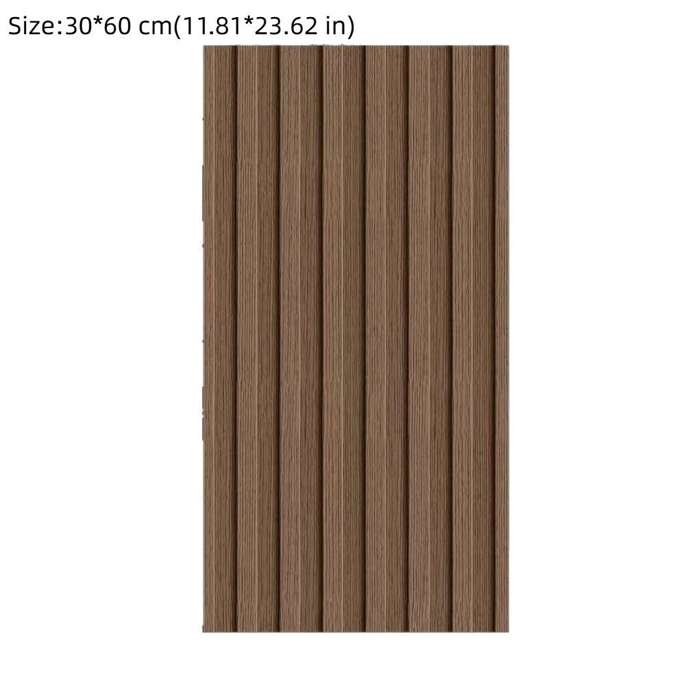 Vlhkosti odolná samolepka s dřevodekorem Samolepicí samolepka na obklady Nová 3D samolepka na zeď Ložnice