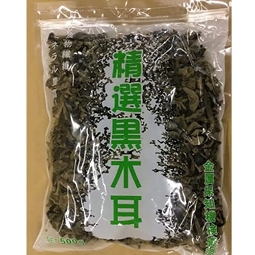 Kasei Jitsugyo Black Wood Ear Mushrooms M Size 500g