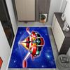 Goldorak robot Themed Anti-Slip Rugs - Polyester Home Decor, Suitable for Bedrooms, Living Rooms, Doorways, Studios, and Decorations