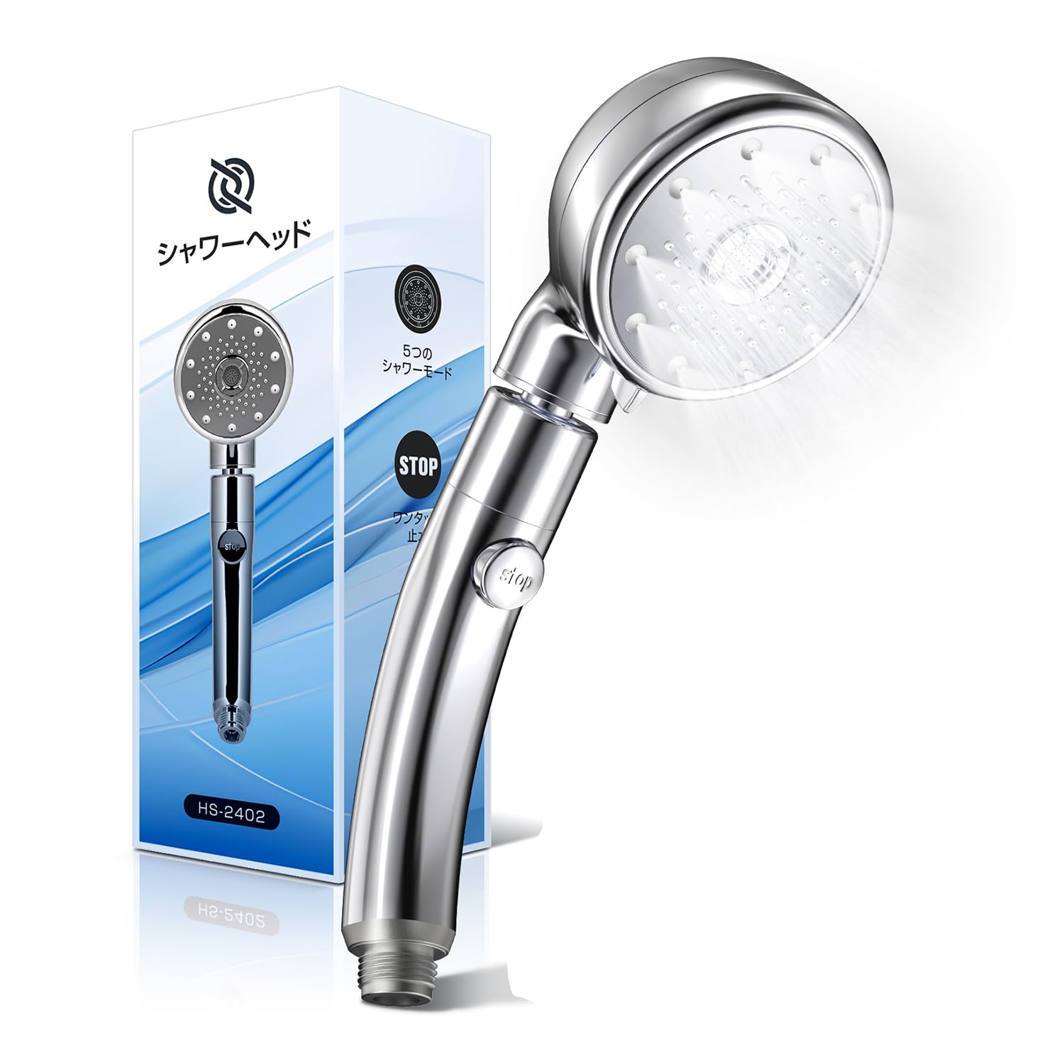 

Shower Head 2025 Shower Head with Handheld Water High Cleaning Gentle on Removes Easy Includes Easy Installation Instructions in Japanese Water-Saving