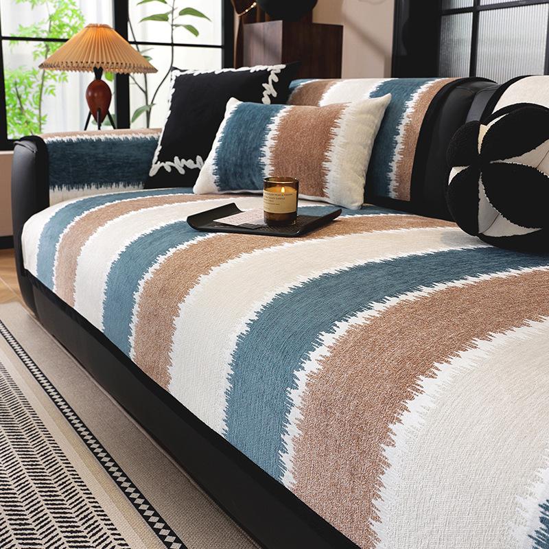 

New Qiandongge Sofa Cushion Four Seasons Universal Sofa Cover All-Inclusive One-Piece Combination Sofa Cushion Seat Cushion 70*70cm