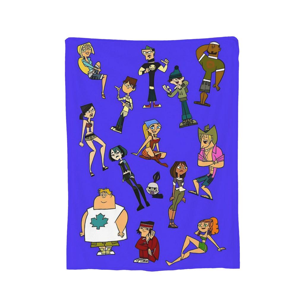 Totals Dramas Cartoon Blankets Fuzzy Awesome Soft Throw Blankets for Home Restaurant Winter