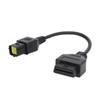 6pinový kabel OBD2 skeneru Univerzální diagnostický adaptér pro motocykly Náhrada za Husqvarna 449 511