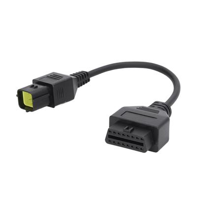 Cavo Scanner OBD2 a 6 Pin Adattatore Diagnostico Universale per Moto Sostituzione per Husqvarna 449 511