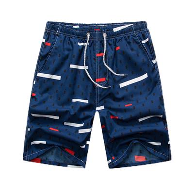 Herren Sommer Schnelltrocknende Druckshorts zum Surfen am Strand