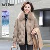Yalu Women's Elegant Mid-Length Down Jacket