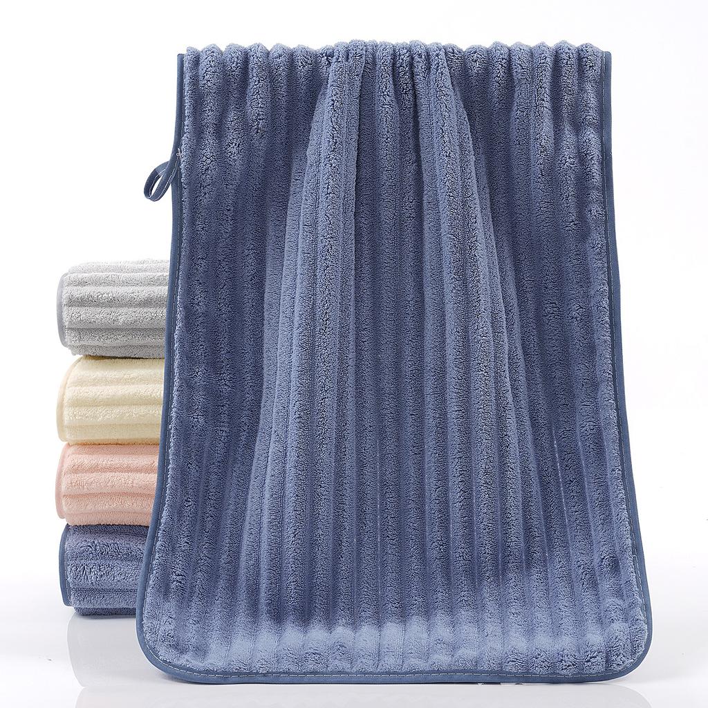 Coral Fleece Towel Fresh Towel Soft and Thick Strong Water Absorption Hair Wiping, Quick Drying Household Face Towel