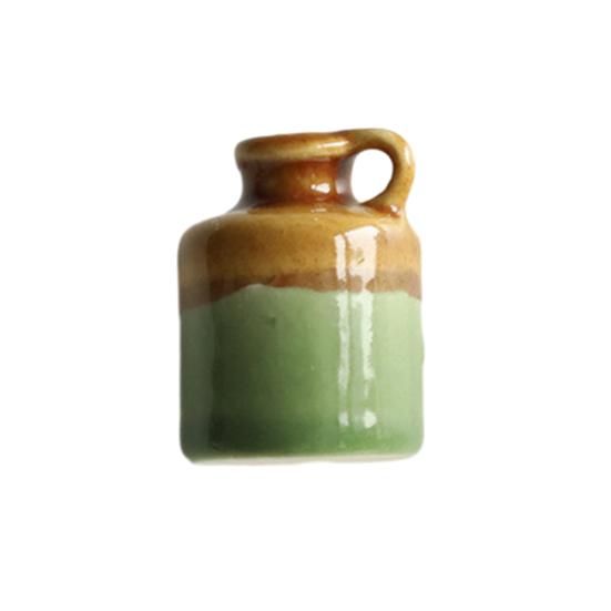 1/2Pcs Mini Ceramic Vase Refrigerator Magnet Home Office Kitchen Locker Fridge 3D Miniature Flower Vase Pot Magnetic Decoration Ornament