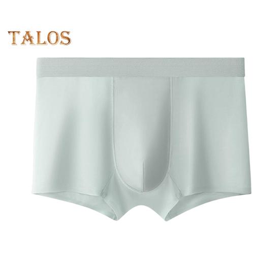 Menn Bokser Undertøy Middels høyde Ensfarvet Is Silke Shorts Truser Ultratynn Pustende Sømløs Sommer Undertøy