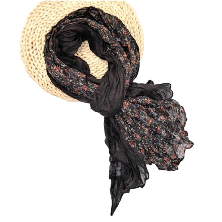 Eleganter Langer Schal Büro Damen Accessoire Knitteriger Schulterwickel Für Übergangswetter Mode Styling Accessoires